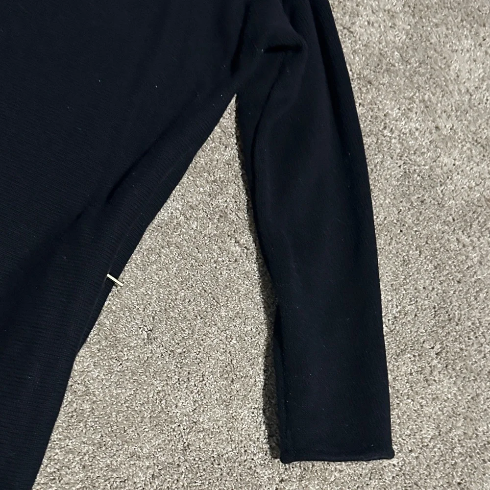 MK Sweater with Gold Zipper Accents
